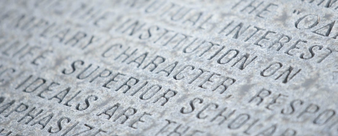 ODK engraving