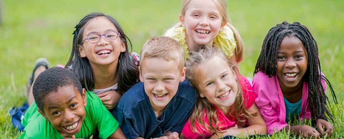 smiling children