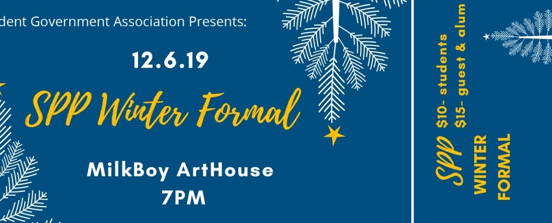 SPP Winter Formal Flyer