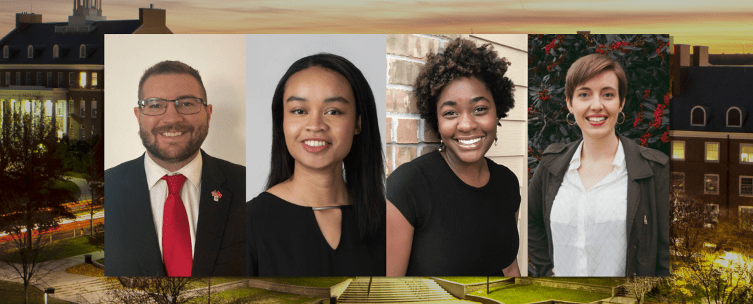 2023 Robertson Fellows Cody Arigo, Naomi Atughonu, JaKyah Beatty and Megan Whinna